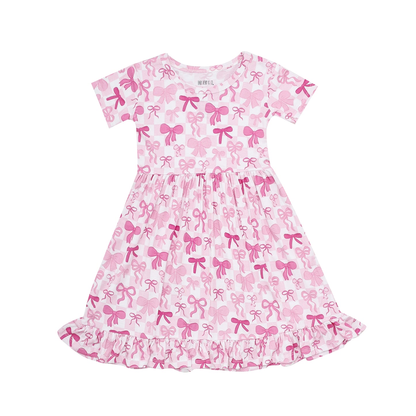 Bowtiful Bows Ruffled Dress