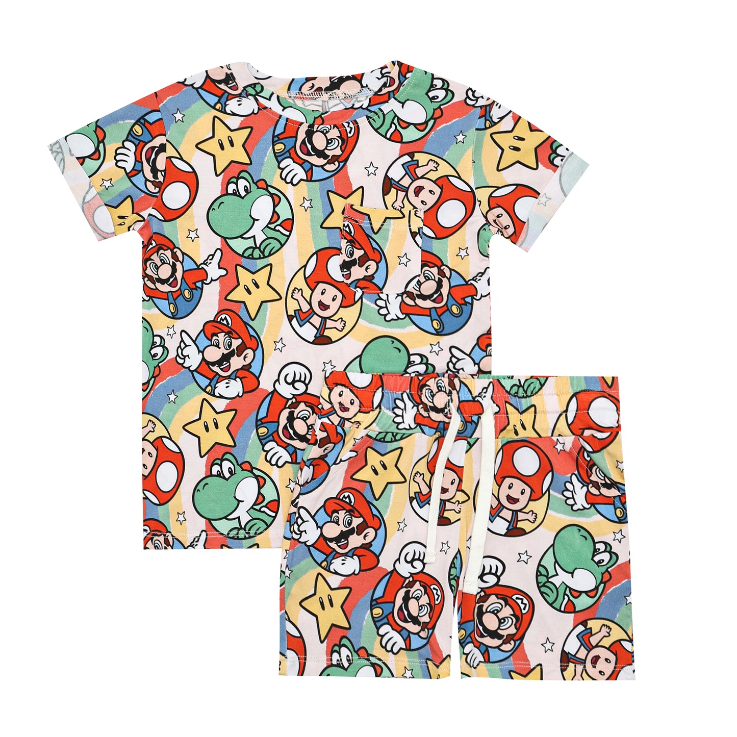 Power Bros Pocket Tee & Short Set