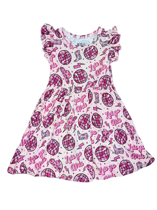 Let’s Go Girls Twirl Dress