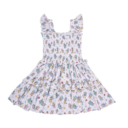 Princess Pups Smocked Dress