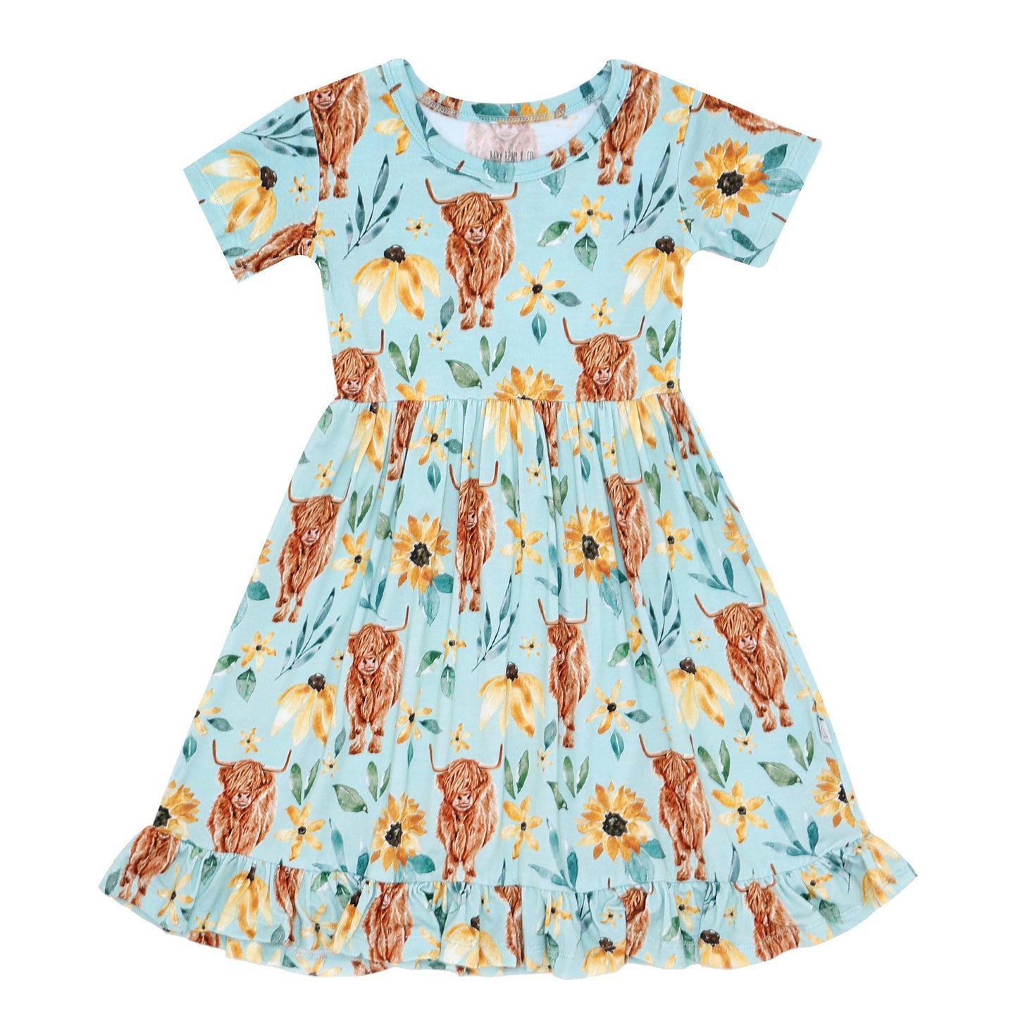 Highland Blooms Twirl Dress