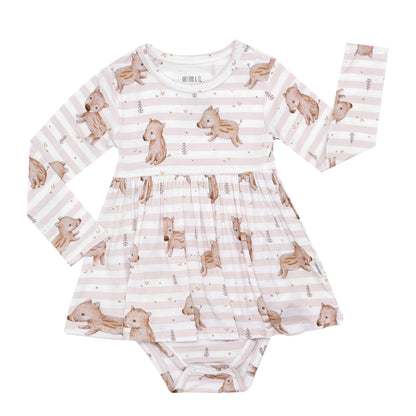 Piggly Wiggly Bodysuit Twirl Dress