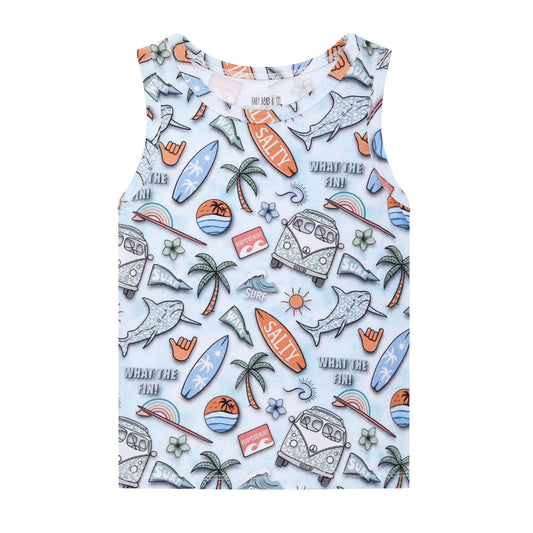 Surfs Up Tank Top